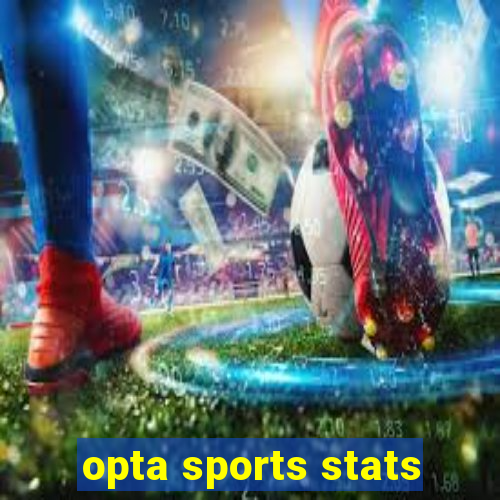 opta sports stats